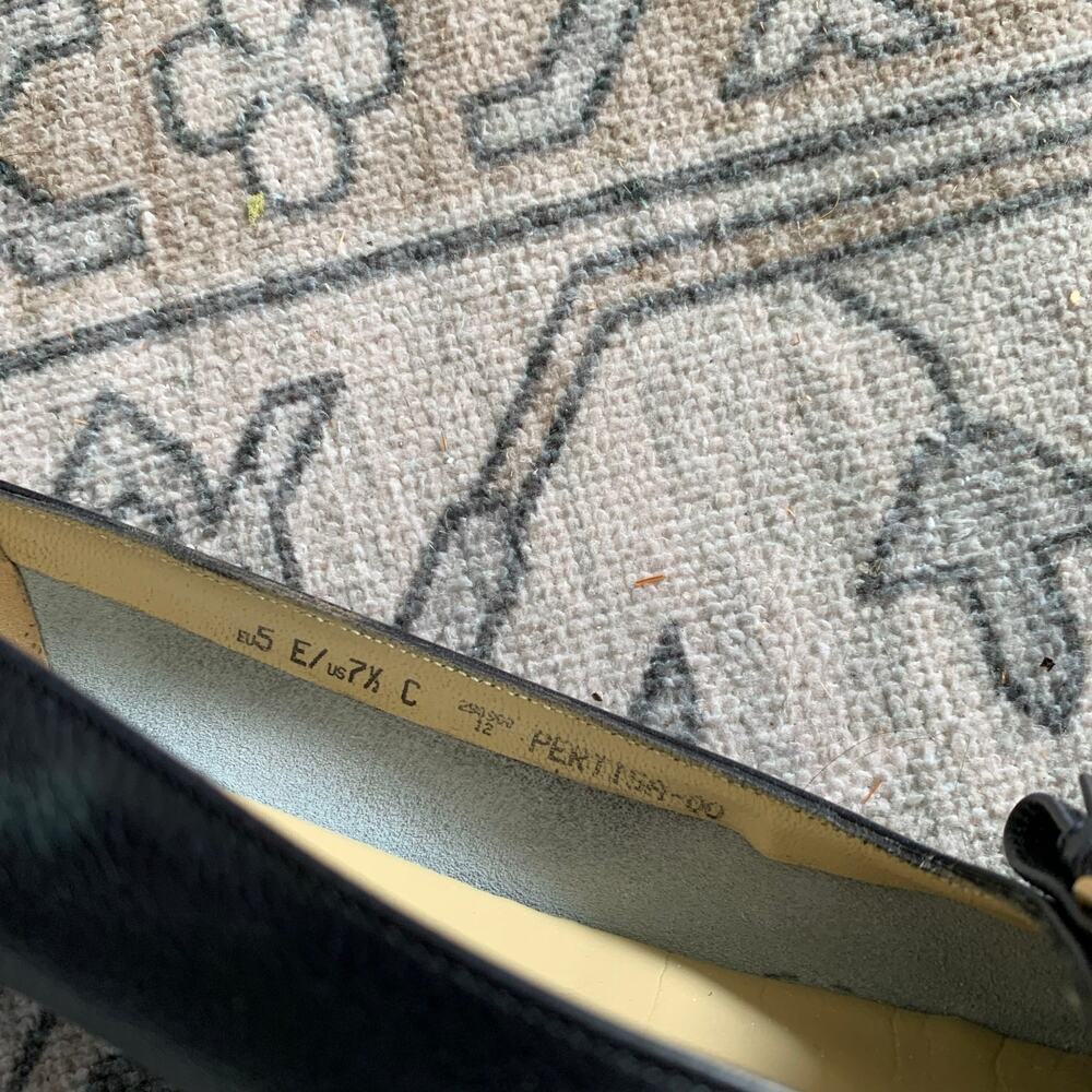 Bally Pertisa Leather Flats Size 7.5 - Picture 6 of 7
